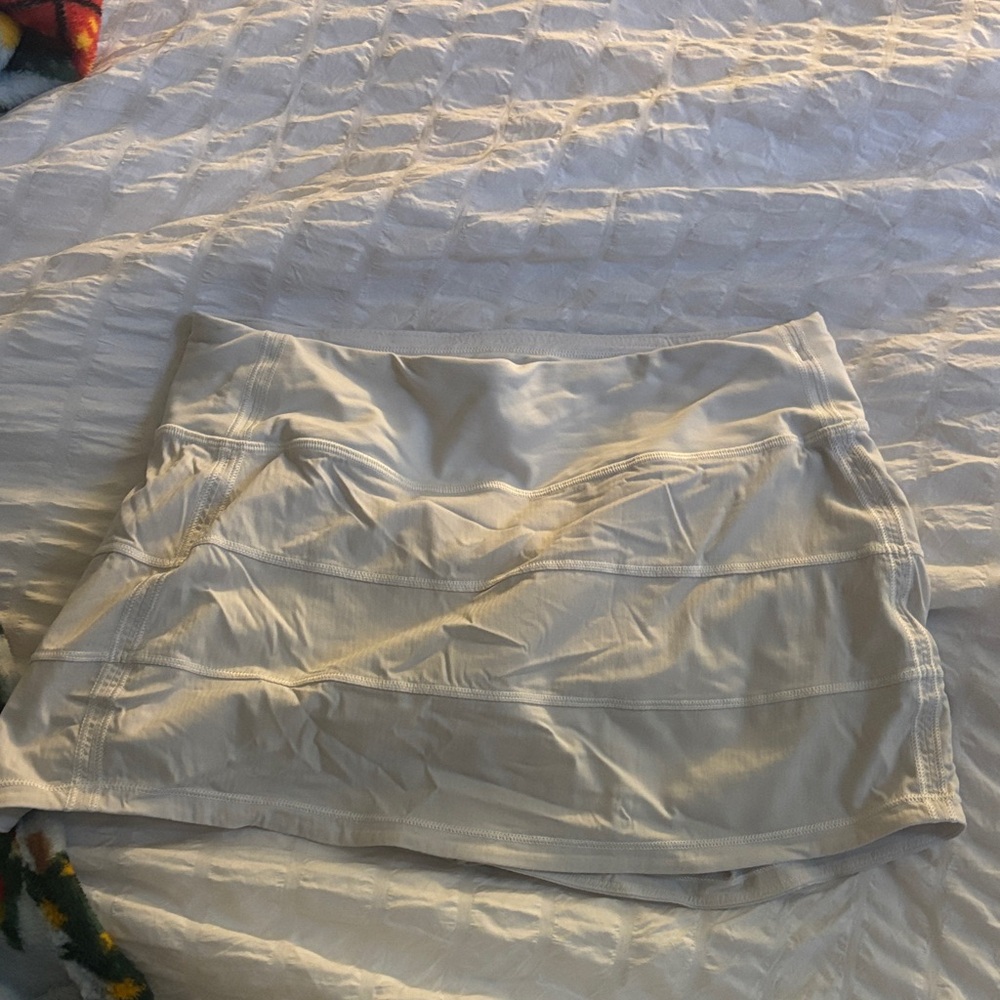 lululemon athletica Cream Mini Skirt